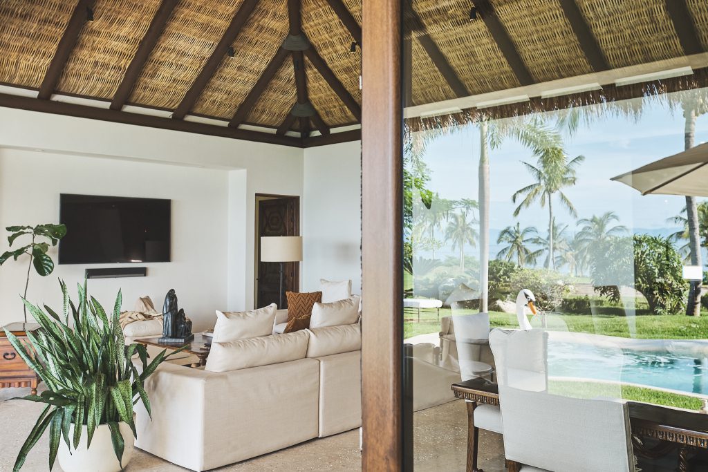 Sistema de ventanas corredizas de aluminio para patio