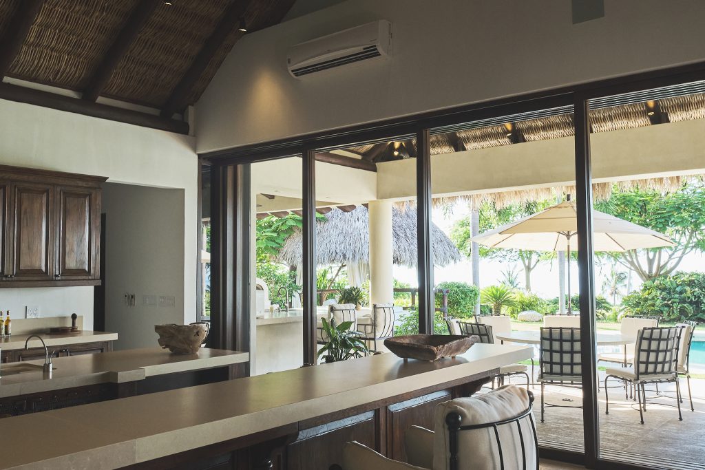 Puertas de pvc y vidrio para jardin