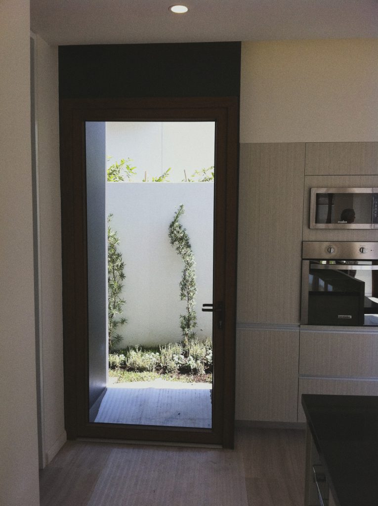 Puerta de madera a medida